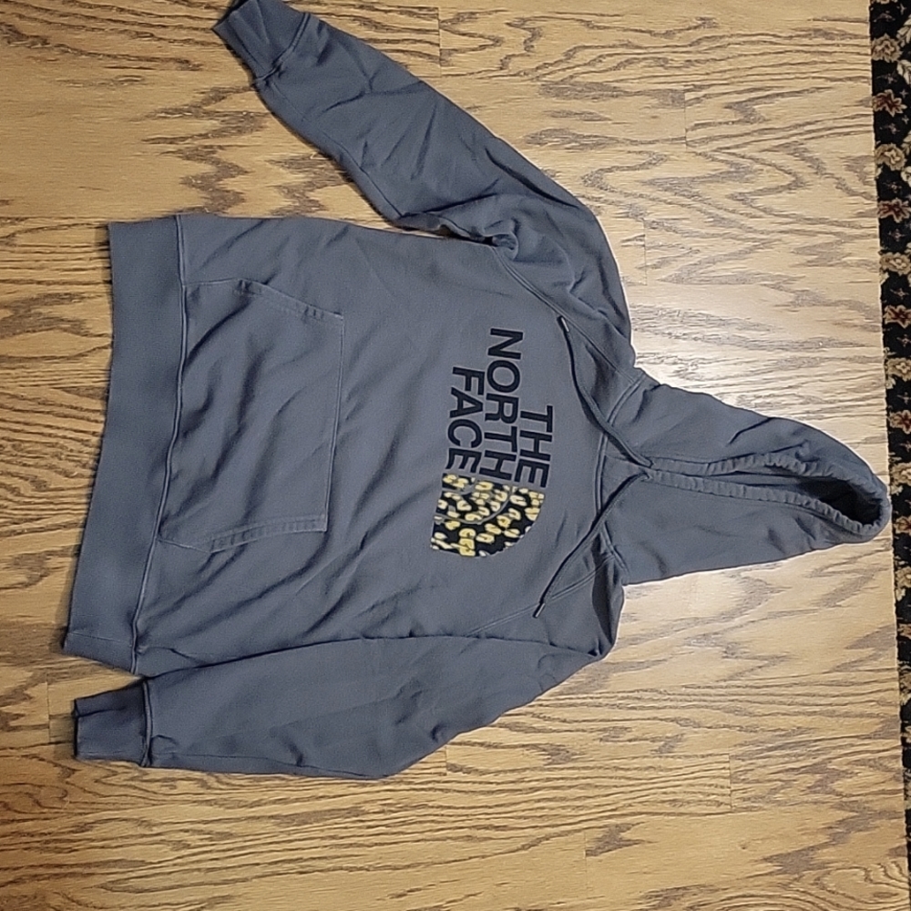 Selling a women's The North Face gray hoodie in a size s